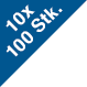 10 x 100 Stück