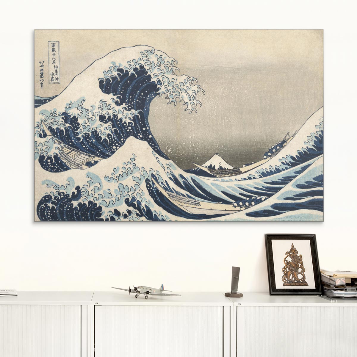 Akustikbild „Die große Welle vor Kanagawa“, Katsushika Hokusai