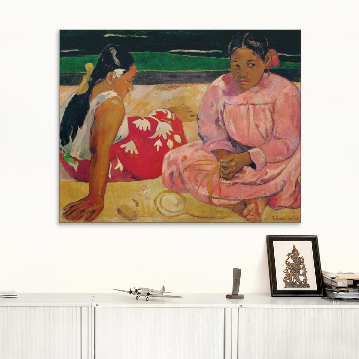 Akustikbild „Frauen auf Tahiti“, Paul Gauguin