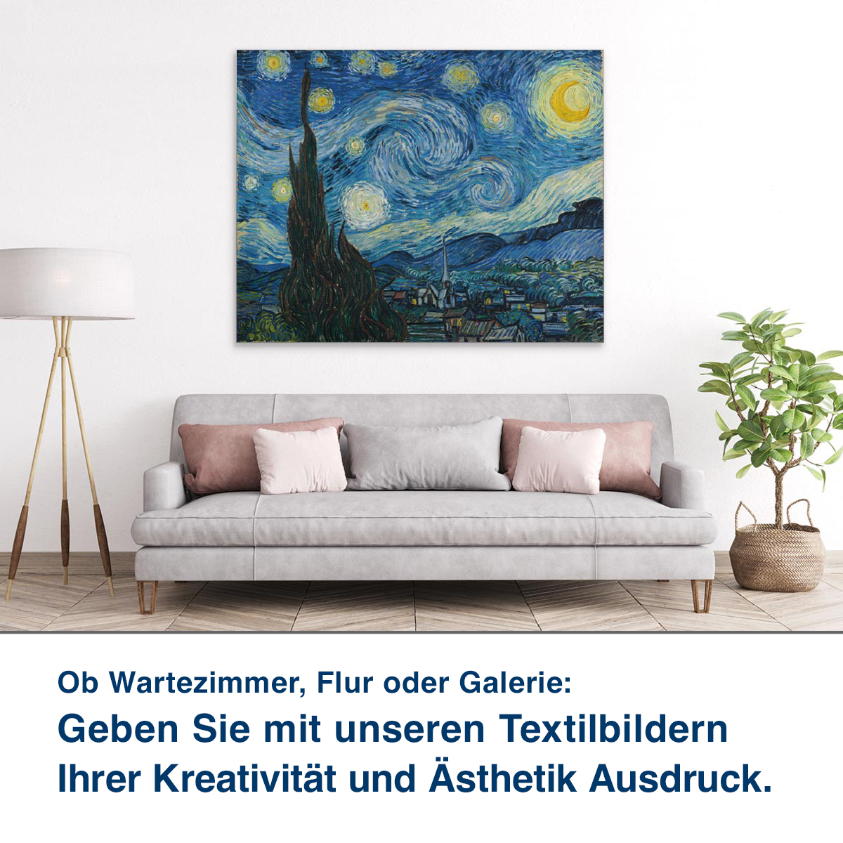 Ob Lounge, Praxis oder Ihr Wohnzimmer: Unsere Schallabsorber helfen Ihnen, die Raumakustik zu verbessern.