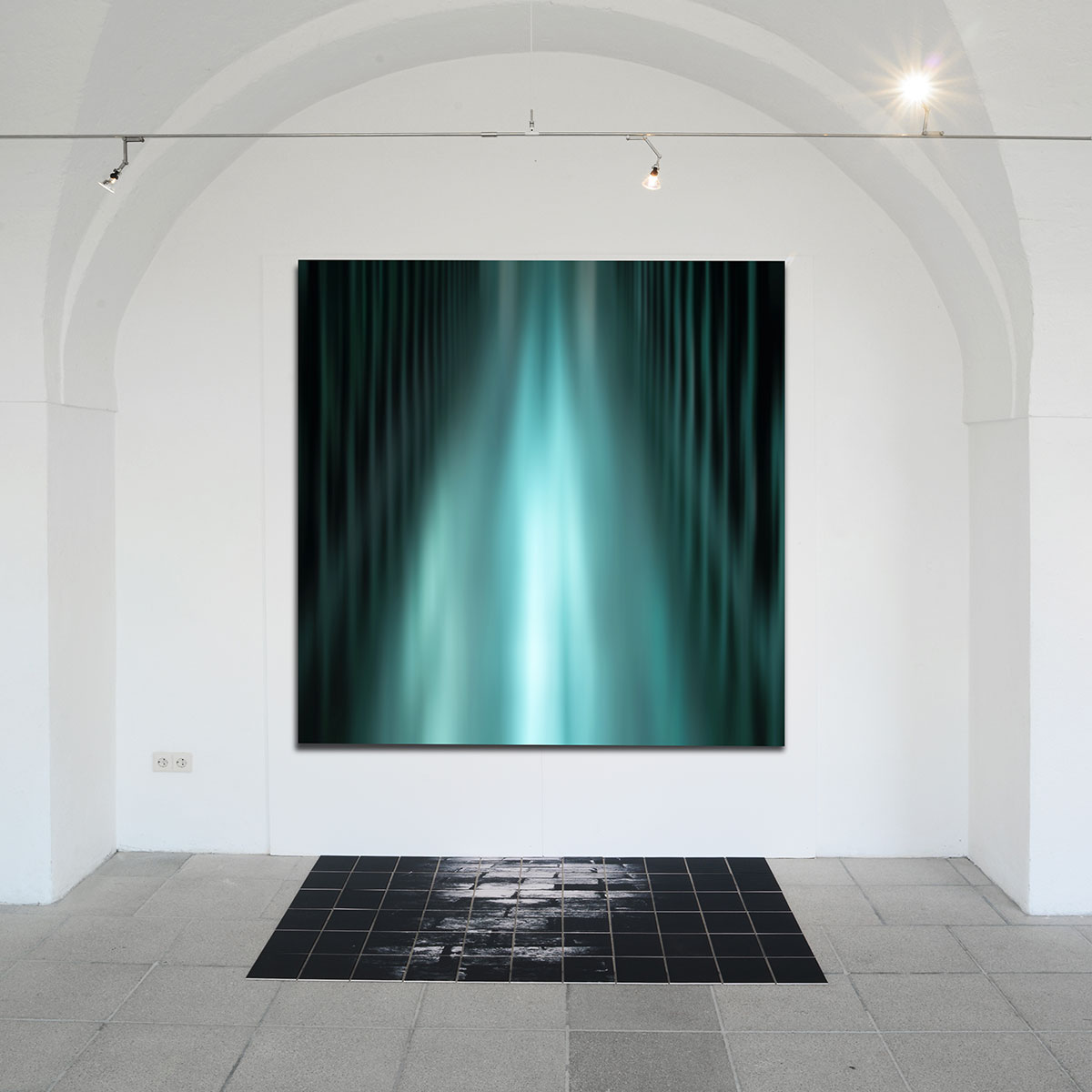 Textilbild »Lichtraum 1«, Edition Steffen Dietze