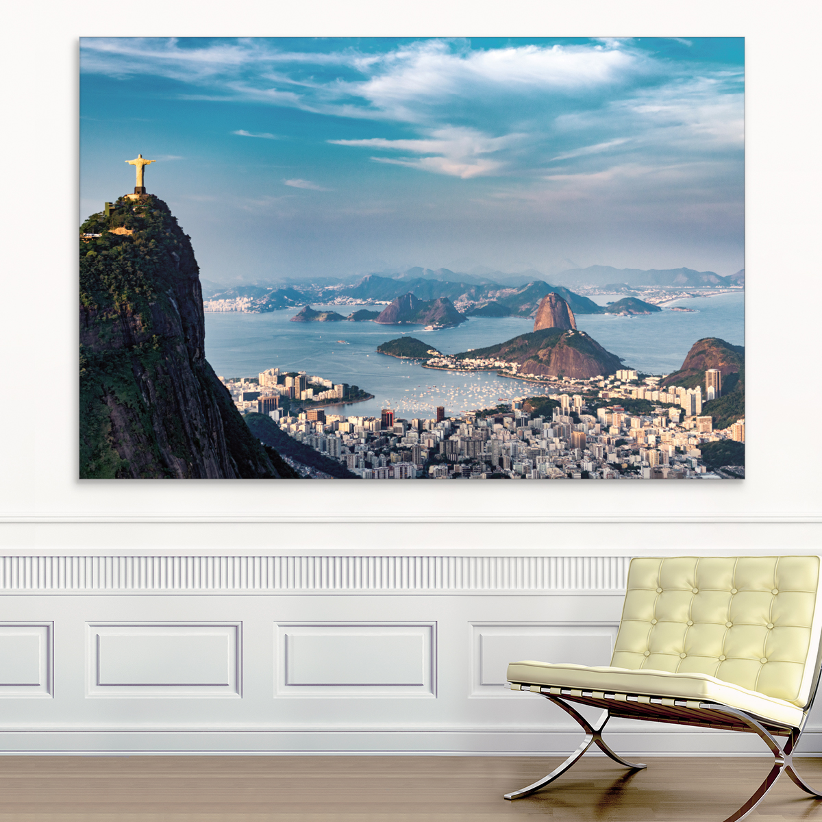 Textilbild Rio de Janeiro
