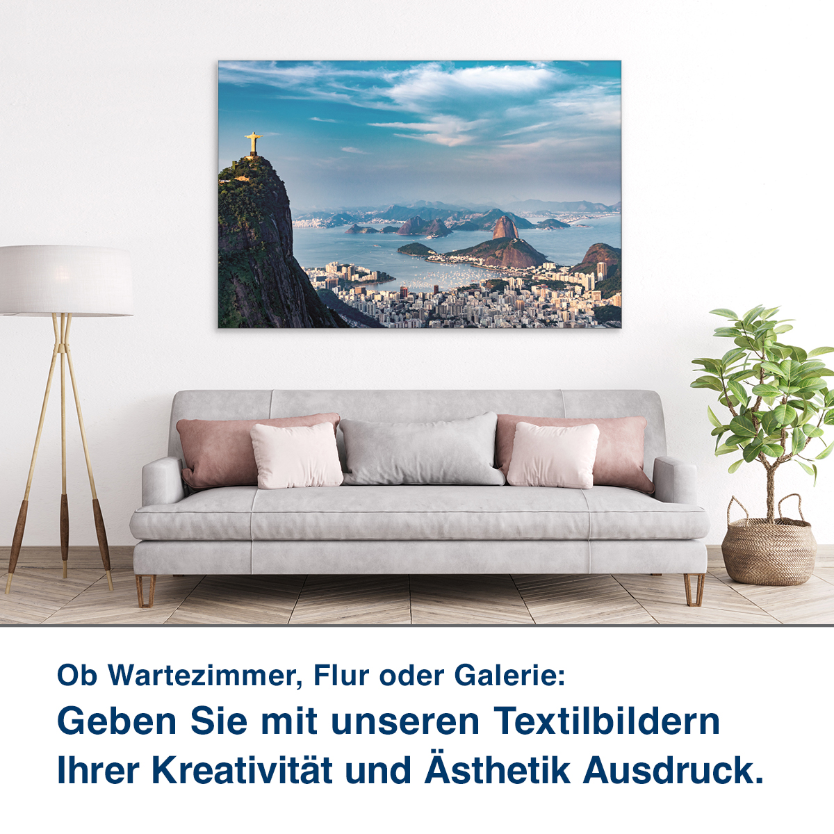 Ob Lounge, Praxis oder Ihr Wohnzimmer:  Unsere Schallabsorber helfen Ihnen,  die Raumakustik zu verbessern.