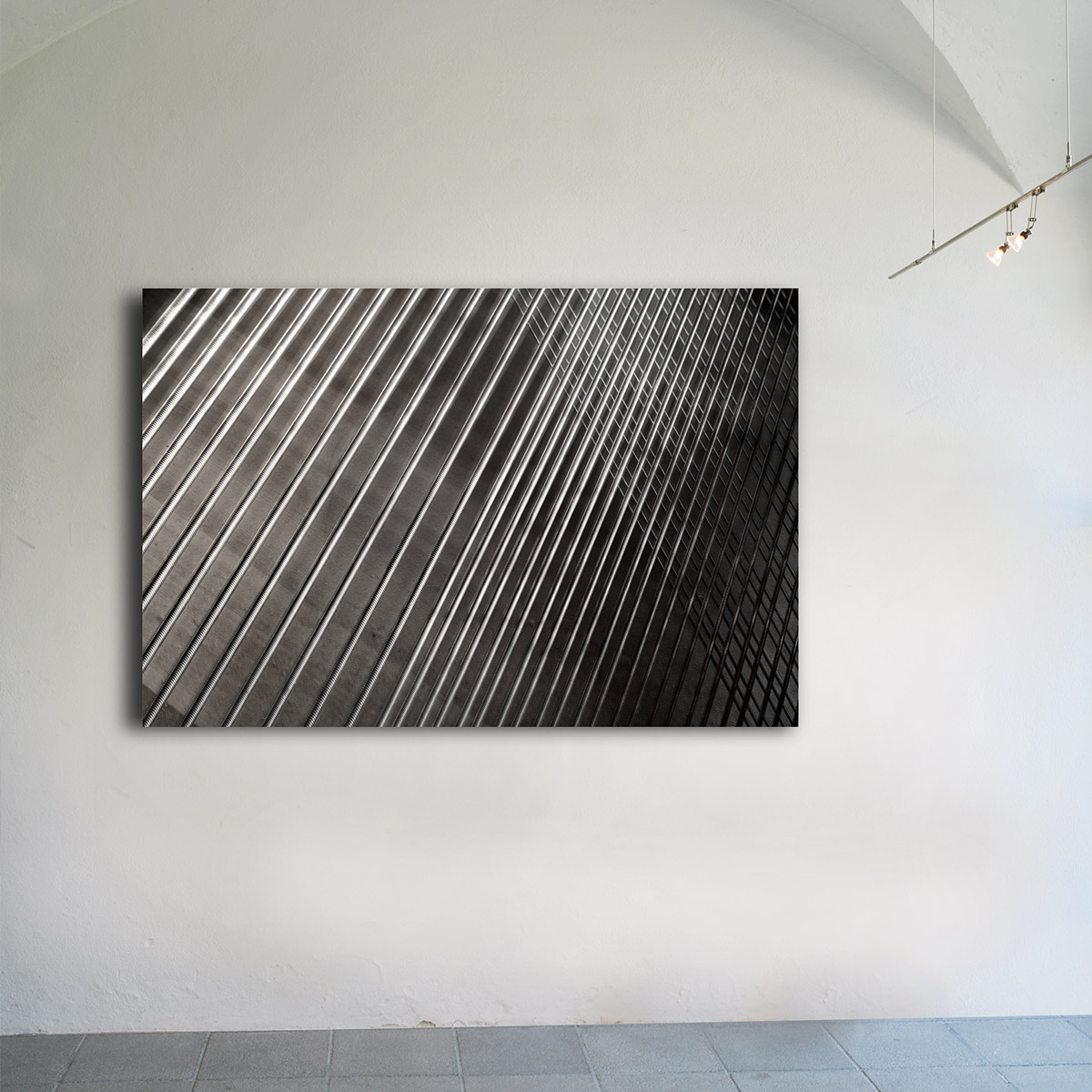 Textilbild »Klangstruktur 2«, Edition Steffen Dietze