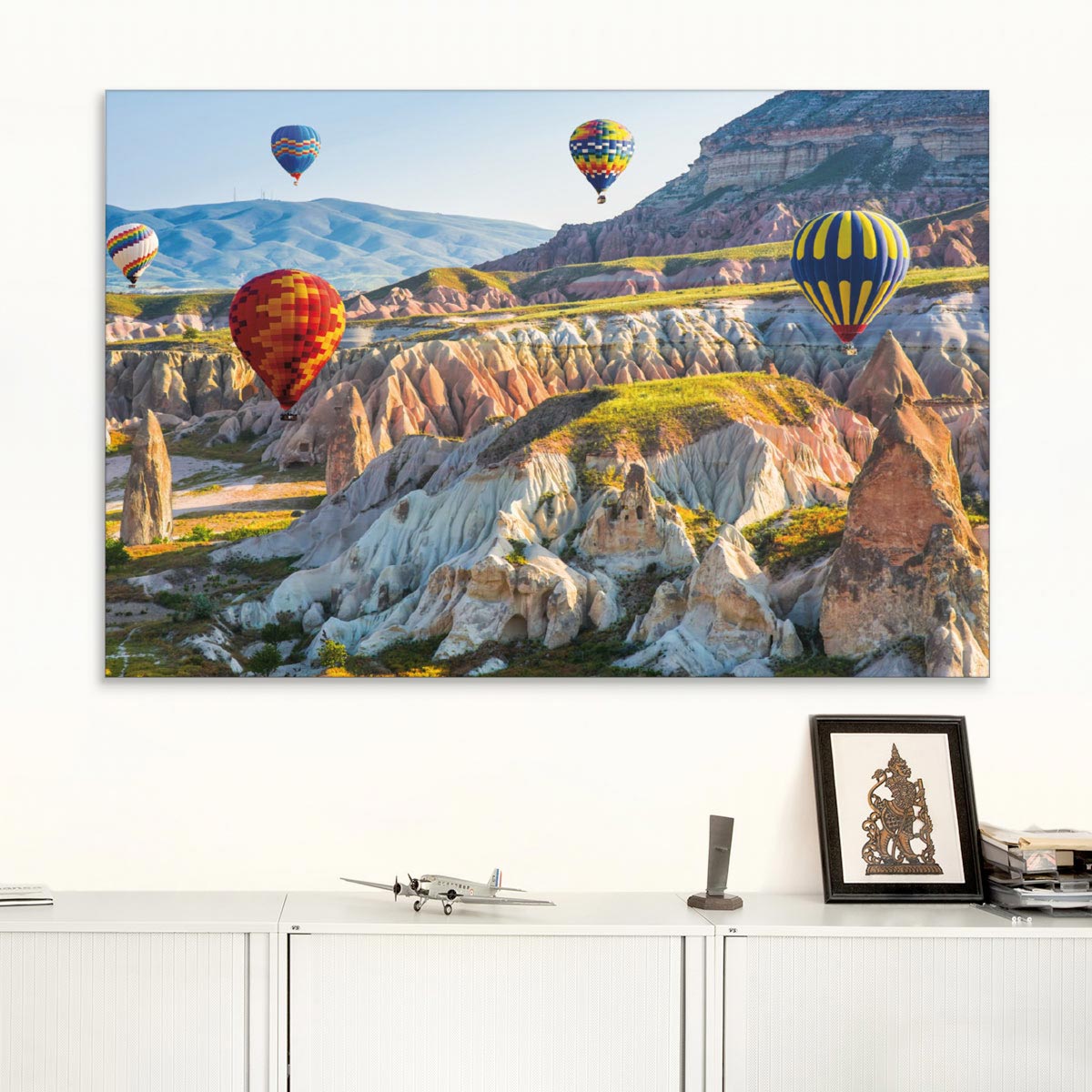 Akustikbild Ballons über Kappadokien II., Türkei