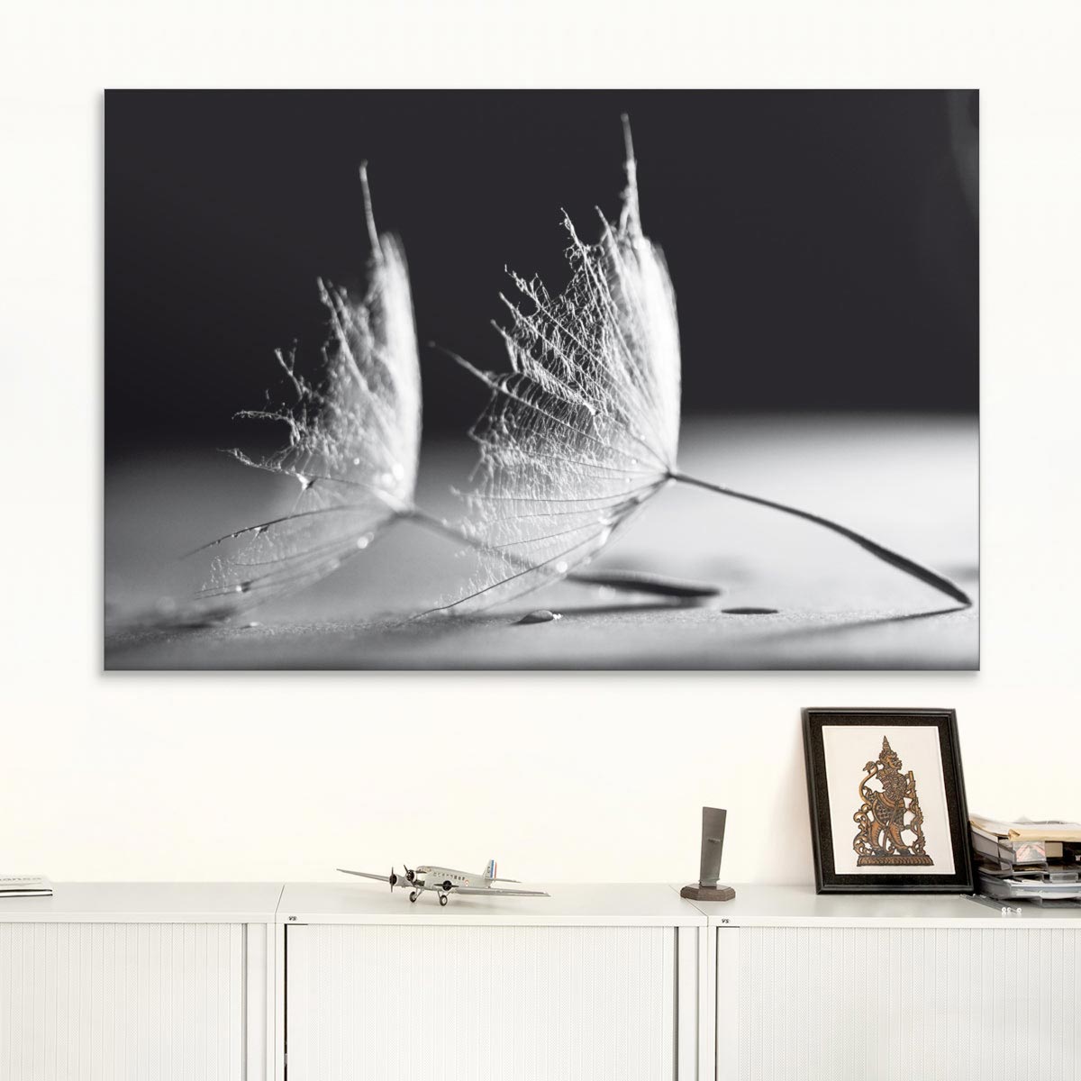 Akustikbild Flugsamen einer Pusteblume