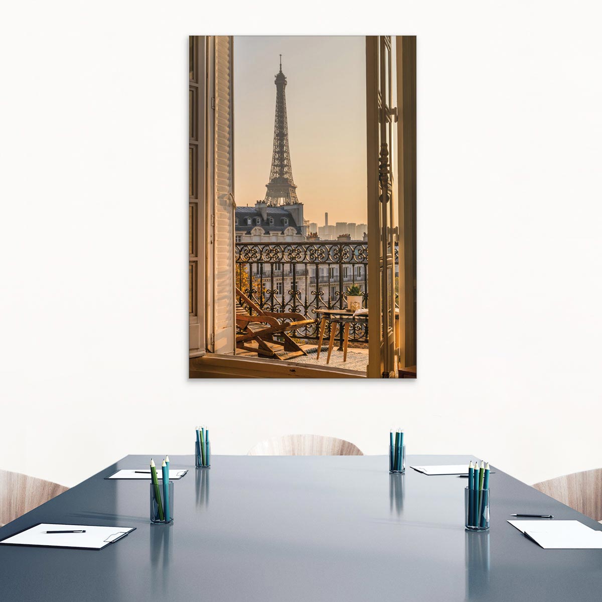 Akustikbild Paris, Eiffelturm, Frankreich