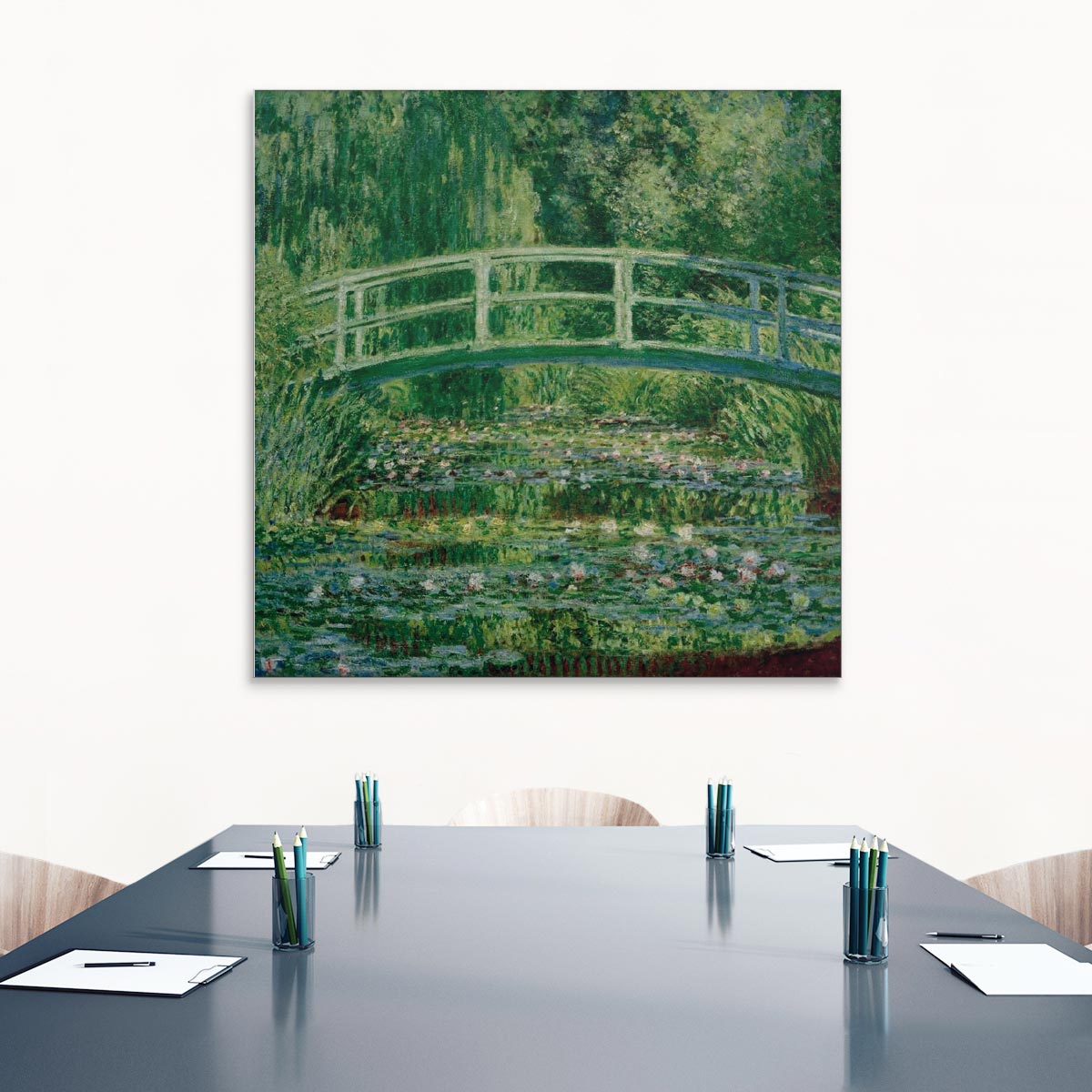 Akustikbild „Der Seerosenteich“, Claude Monet