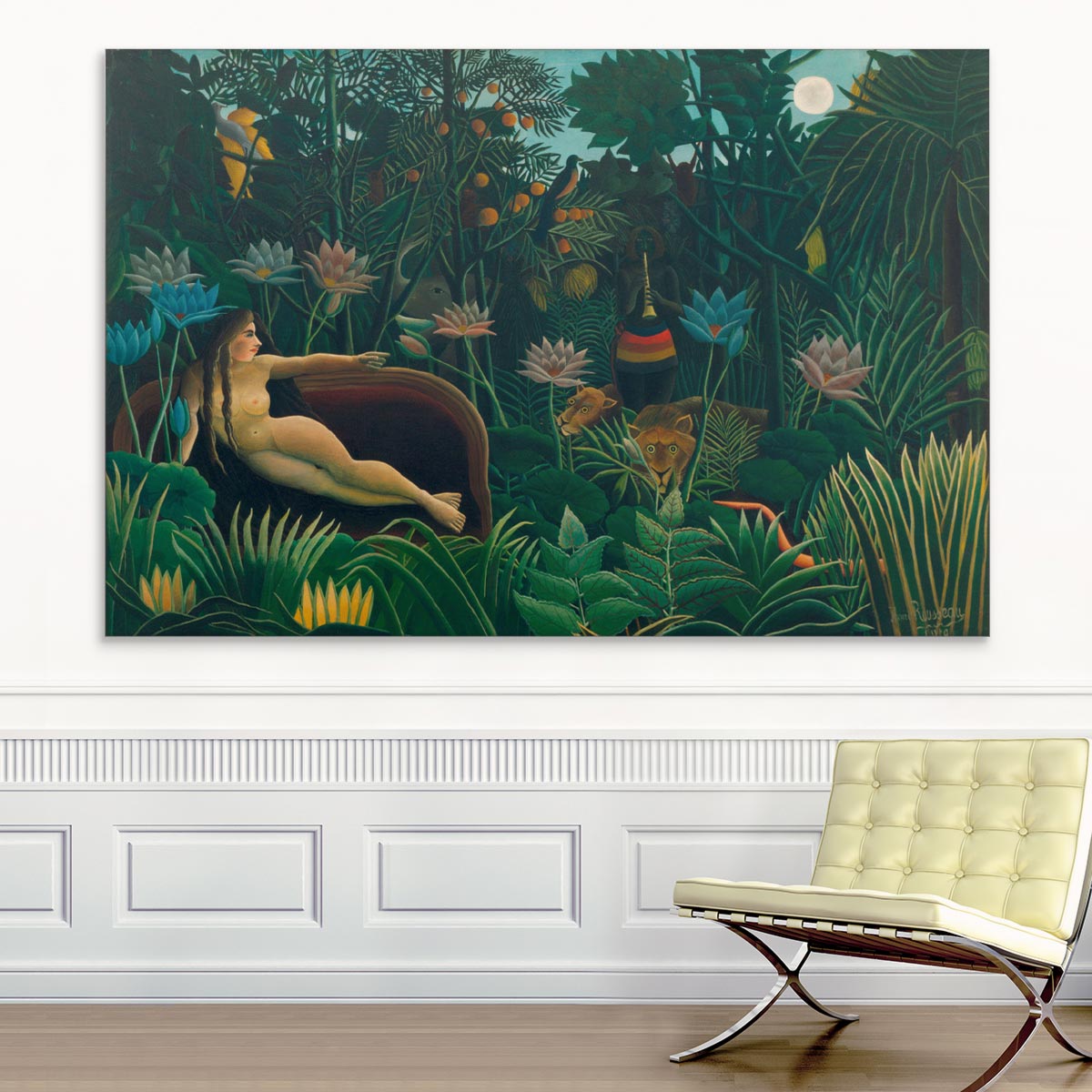 Akustikbild „Der Traum“, Henri Rousseau