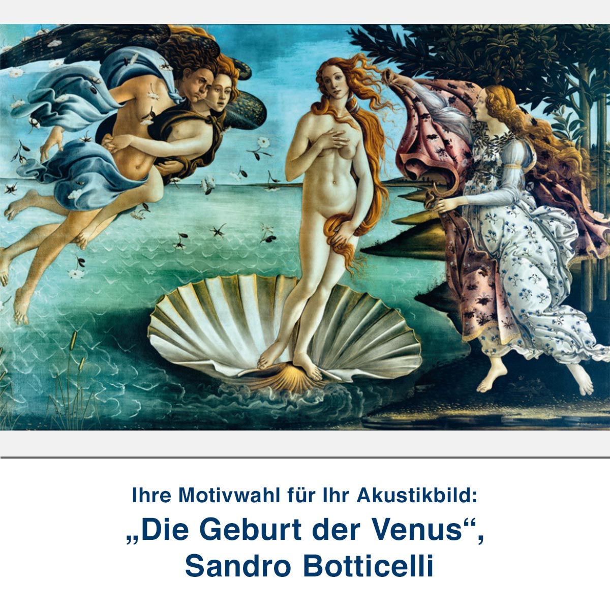 „Die Geburt der Venus“, Sandro Botticelli
