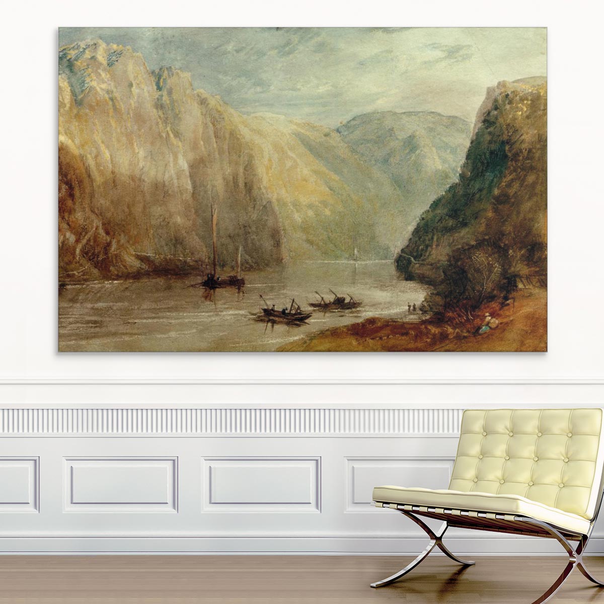 Akustikbild „Die Loreley“, William Turner