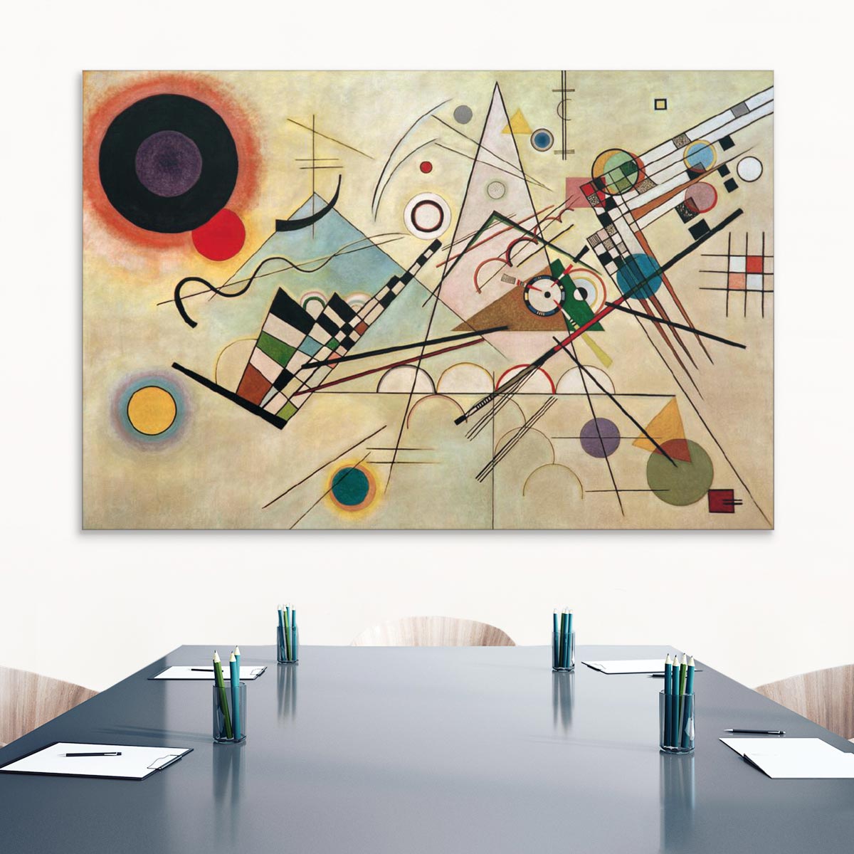 Akustikbild „Komposition VIII“, Wassily Kandinsky