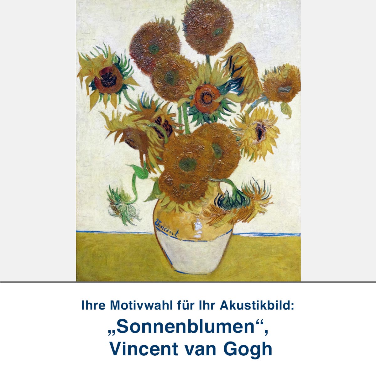 „Sonnenblumen“, Vincent van Gogh