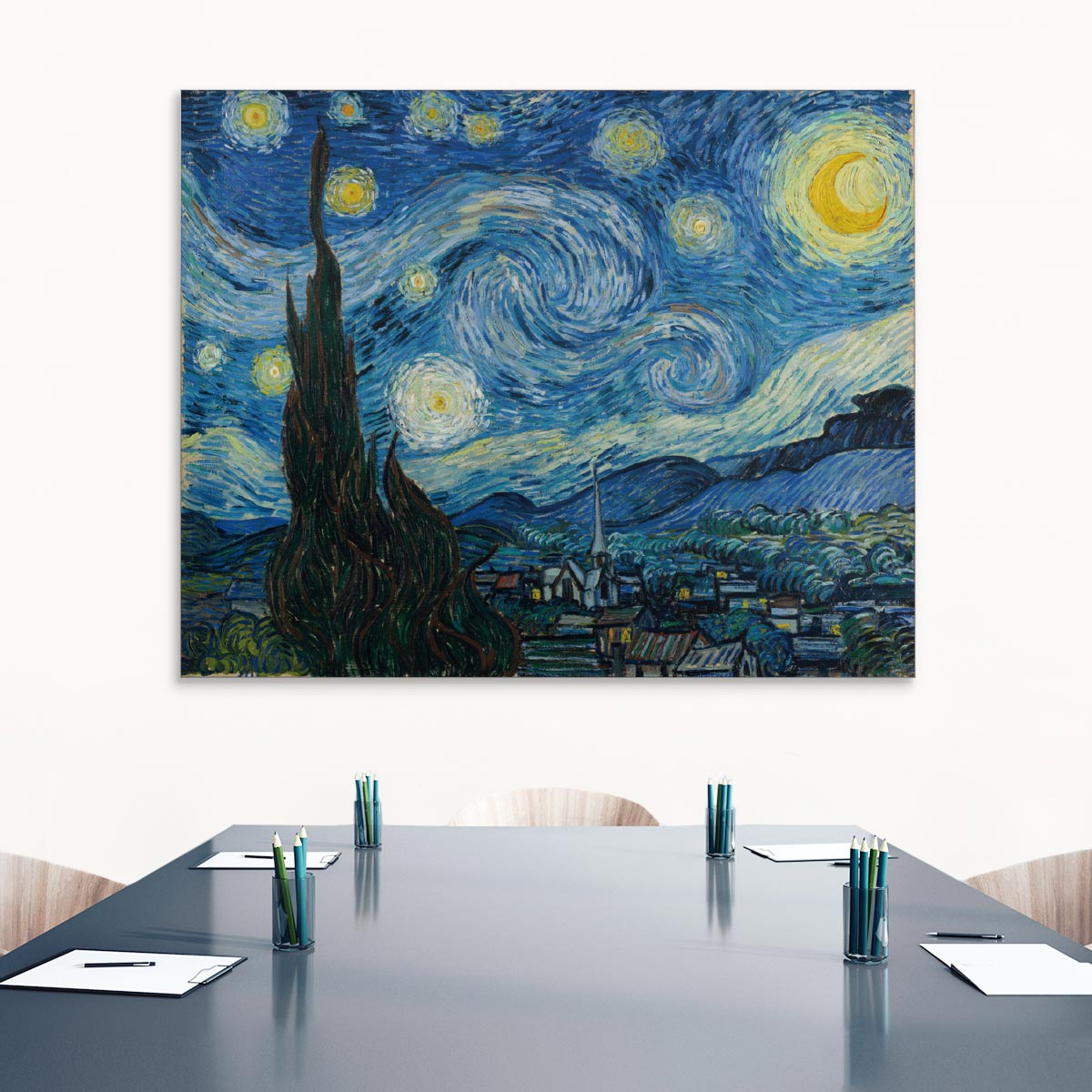 Akustikbild „Sternennacht“, Vincent van Gogh