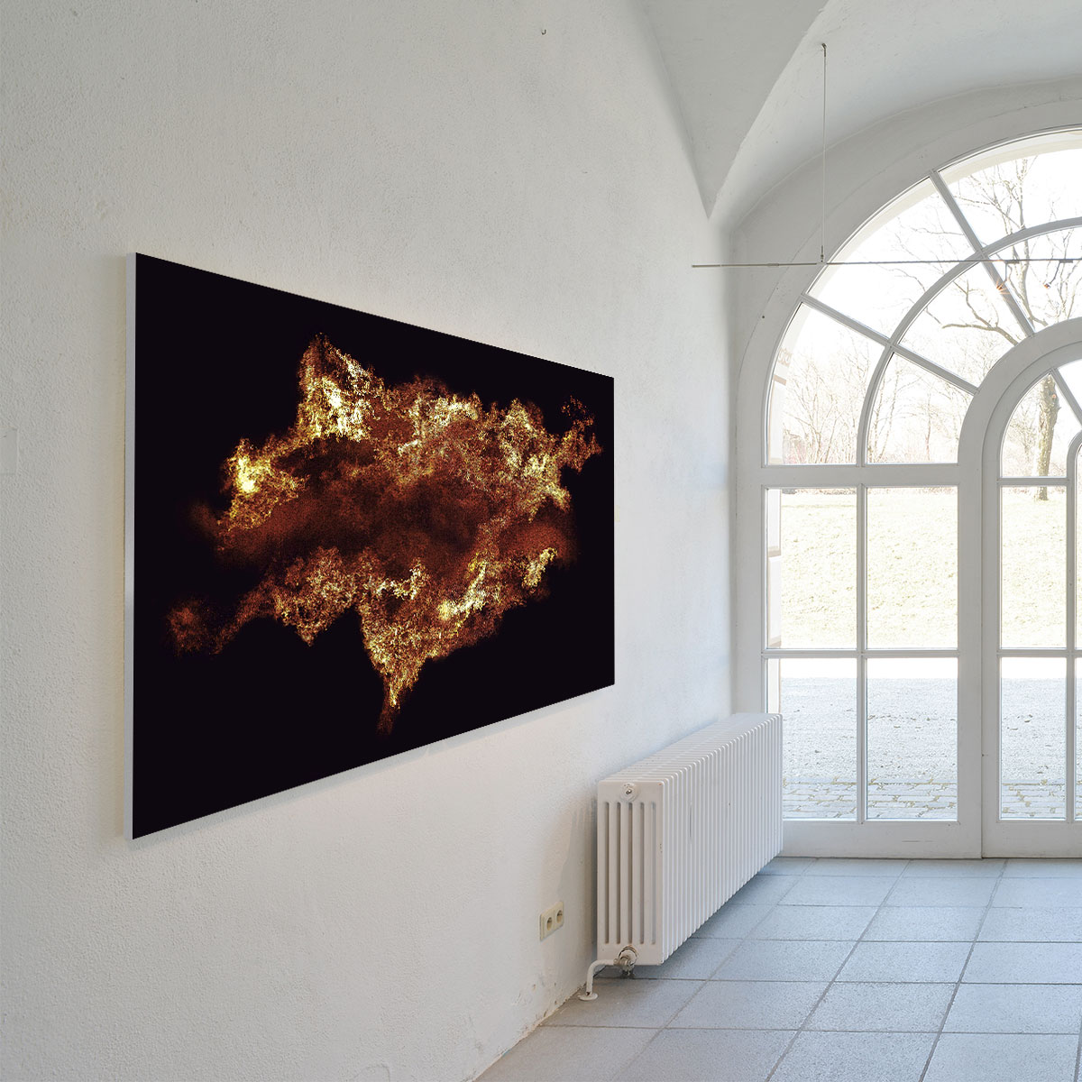 Akustikbild »Magie des Feuers 1«, Edition Steffen Dietze