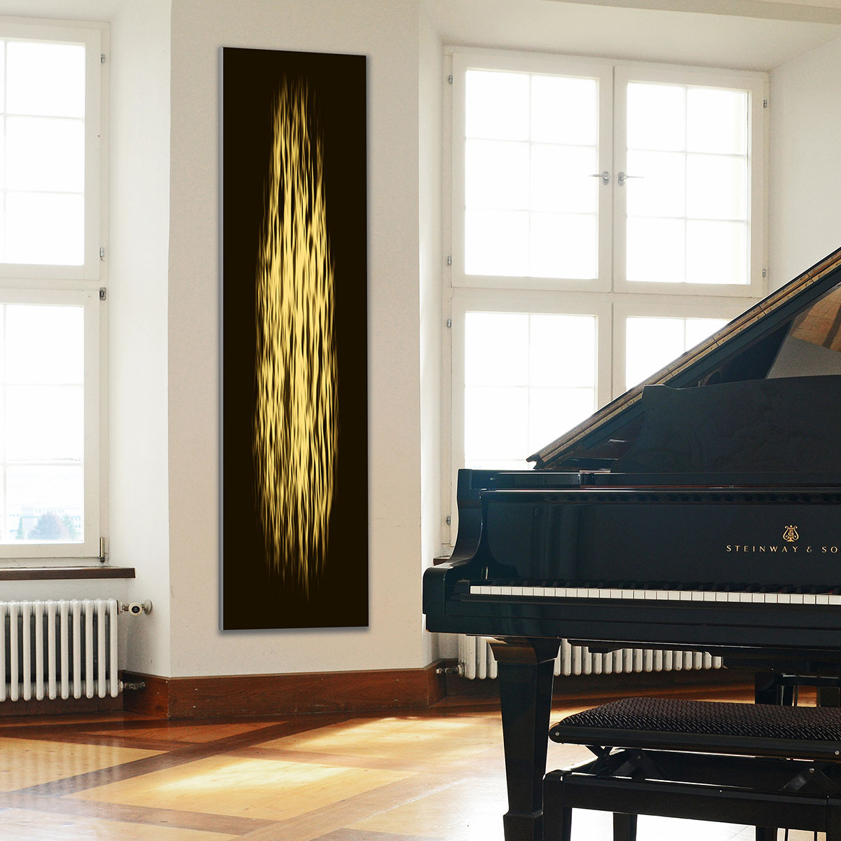 Akustikbild »Goldfluss«, Edition Steffen Dietze