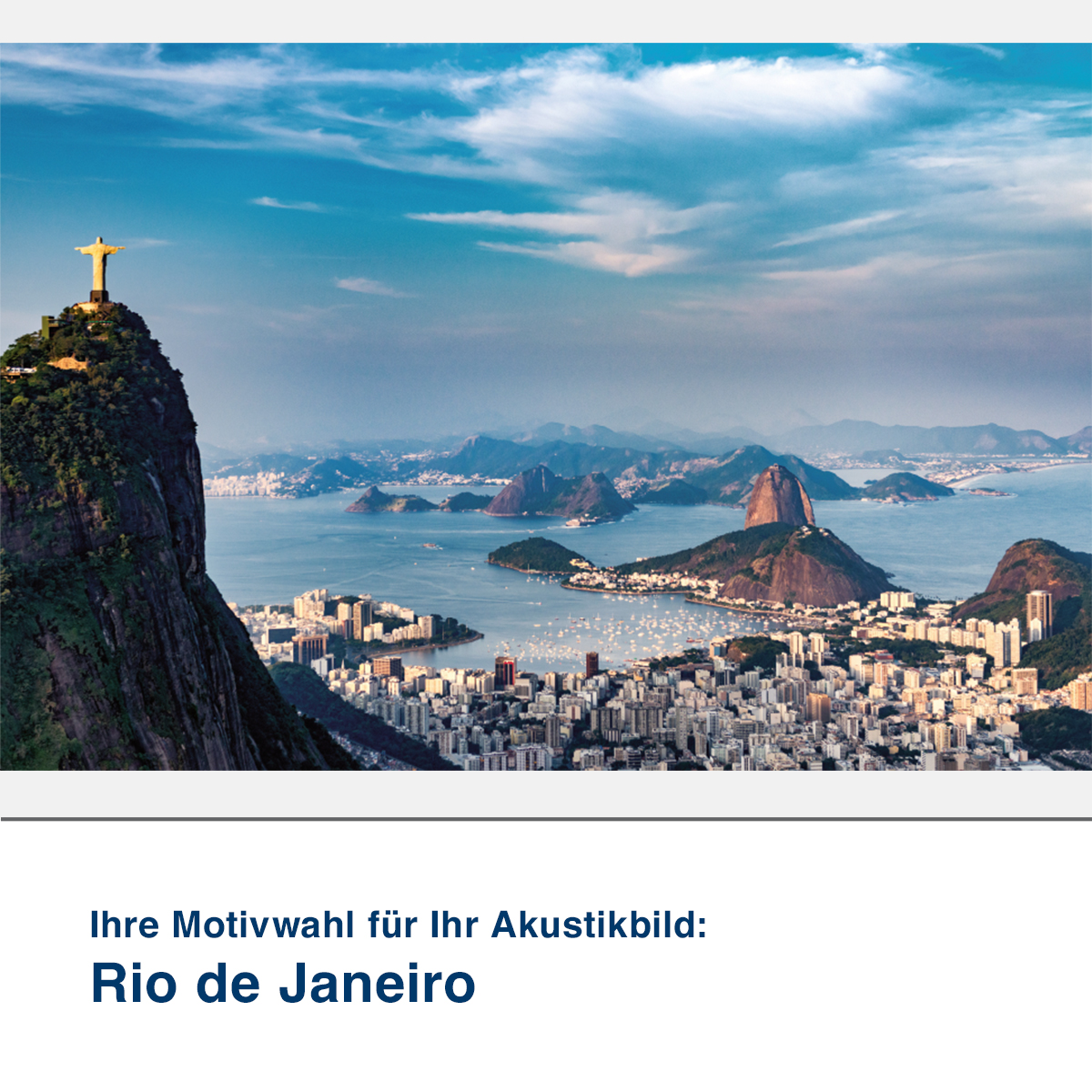 Akustikbild Rio de Janeiro