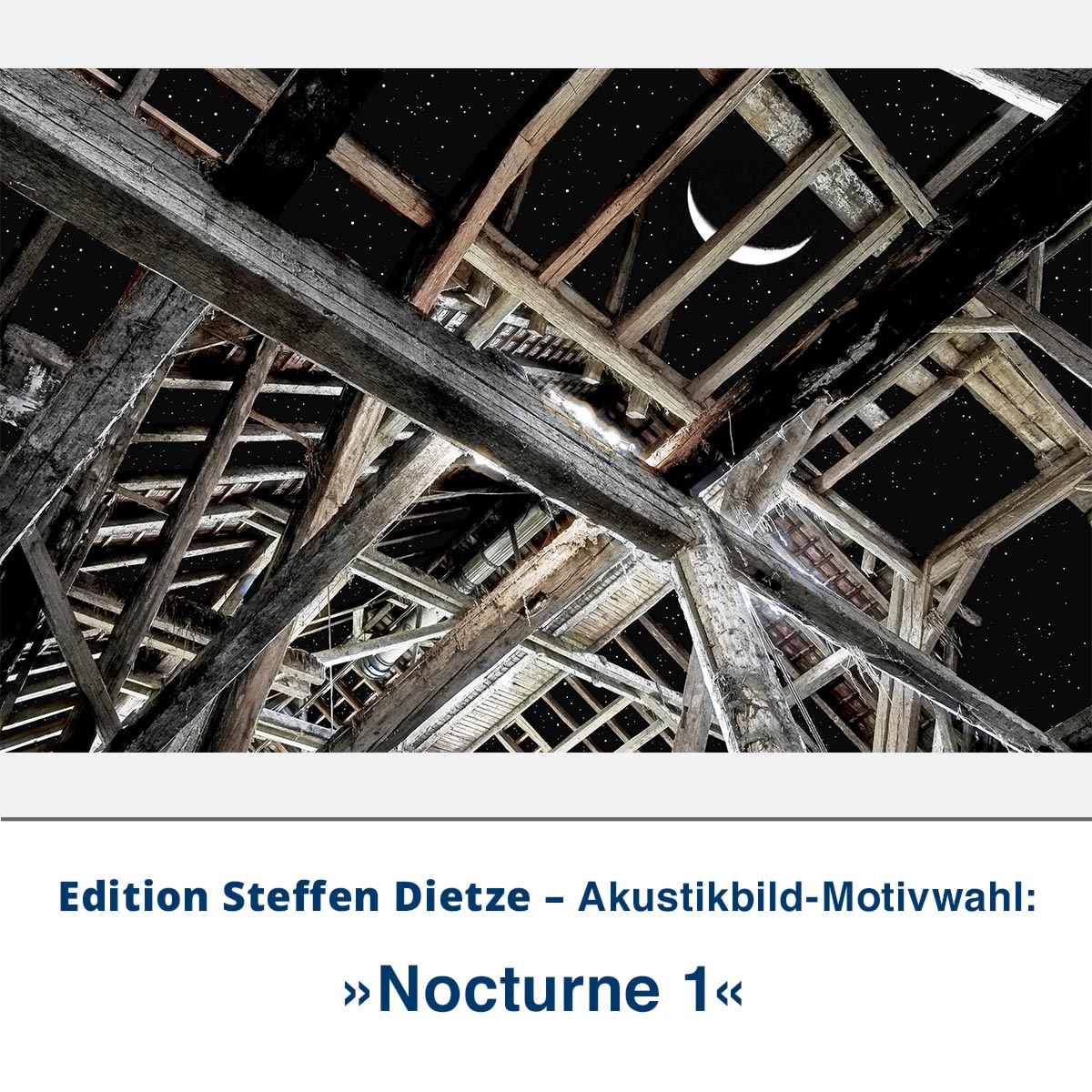 Akustikbild »Nocturne 1«, Edition Steffen Dietze