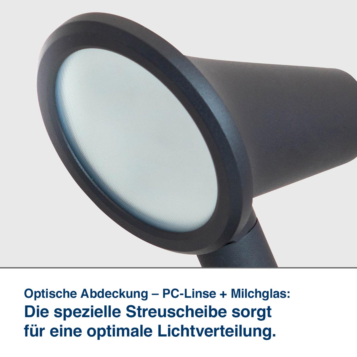 LED Flutlicht-Strahler F20A (15,2W), Langarm (50cm), IP66
