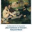 Textilbild „Das Frühstück im Grünen“, Edouard Manet