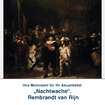 Textilbild „Nachtwache“, Rembrandt van Rijn