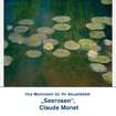 Textilbild „Seerosen“, Claude Monet