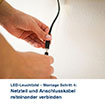 LED-Leuchtbild Montage