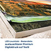 LED-Leuchtbild Bestandteile Textil