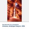 Textilbild Motiv Arizone, Antelope Canyon, USA