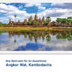 Textilbild Angkor Wat, Kambodscha