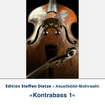 Textilbild »Kontrabass 1«, Edition Steffen Dietze