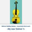 Textilbild »My new Violine! 1«, Edition Steffen Dietze