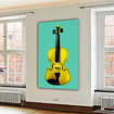 Textilbild »My new Violine! 1«, Edition Steffen Dietze