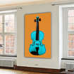 Textilbild »My new Violine! 4«, Edition Steffen Dietze