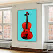 Textilbild »My new Violine! 5«, Edition Steffen Dietze