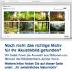 Noch nicht das richtige Motiv  für Ihr Akustikbild gefunden? Wir bietet Ihnen die Auswahl aus Millionen von Motiven der Bilddatenbank Adobe Stock. 