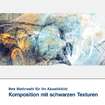 Akustikbild Komposition mit schwarzen Texturen