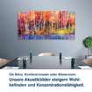 Ob Büro, Konferenzraum oder Showroom:  Unsere Akustikbilder steigern Wohl- befinden und Konzentrationsfähigkeit.