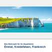 Akustikbild Motiv Étretat, Kreidefelsen, Frankreich