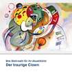 Akustikbild Motiv Der traurige Clown