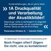 Akustikbild eigenes Motiv im Büro, einseitig, Wandmontage