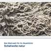 Akustikbild Motiv Schafwolle natur
