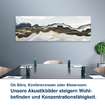 Ob Büro, Konferenzraum oder Showroom:  Unsere Akustikbilder steigern Wohl- befinden und Konzentrationsfähigkeit.