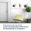 Ob Wartezimmer, Flur oder Galerie:  Unsere Schallabsorber helfen Ihnen,  die Raumakustik zu verbessern.