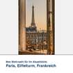 Akustikbild Motiv Paris, Eiffelturm, Frankreich