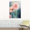 Akustikbild rosa Gerbera