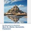 Akustikbild Motiv Mont St. Michel, Normandie, Frankreich
