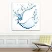 Akustikbild Wassertropfen, Splash