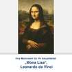 Akustikbild „Mona Lisa“, Leonardo da Vinci