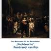 Akustikbild „Nachtwache“, Rembrandt van Rijn